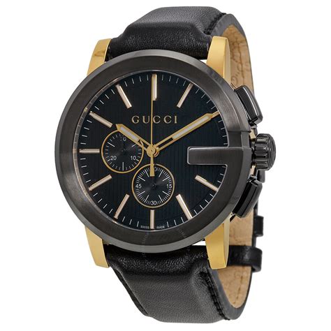 gucci watch black men|gucci men's watches clearance sale.